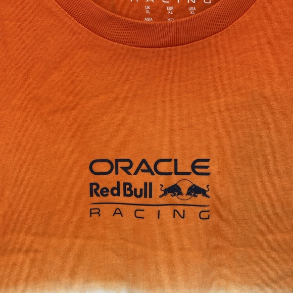 Oracle Red Bull Racing Max Verstappen Faded Driver T-Shirt Casual Size XL - Picture 6 of 13